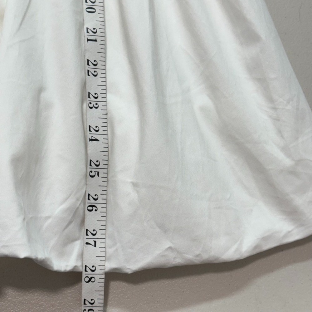Camila Coelho Dress S Black White Strapless Drop Waist Bubble Mini Cocktail - Picture 13 of 14